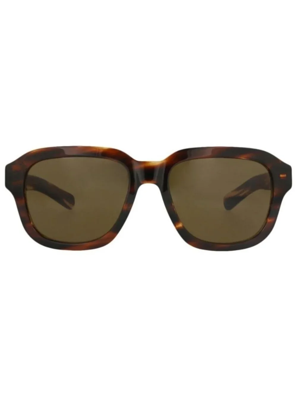 New Gucci Mens Square/Rectangle Havana Havana Brown Fashion Designer Sunglasses